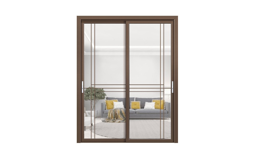 24-8122 卡其棕 格条